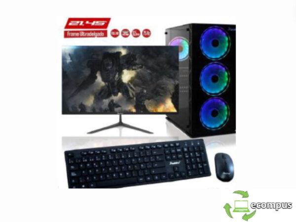 EQUIPO ATX GAMER AX-6 + MONITOR 24” FHD